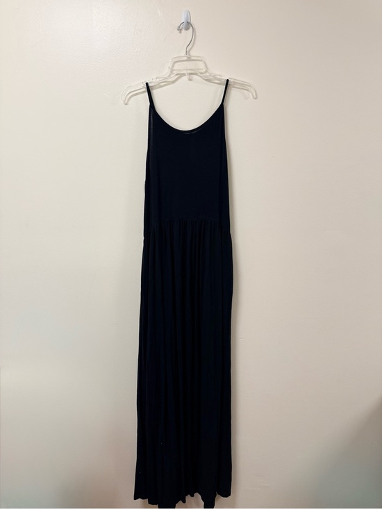 Annabelle Dresses & Skirts - Annabelle Black Maxi Slip Dress with Spaghetti Straps